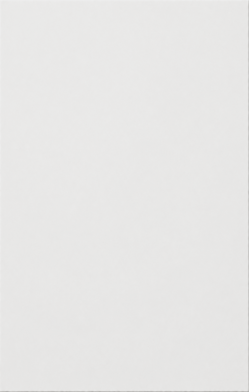 Slab flat-panel cabinet door sample in a soft white finish
